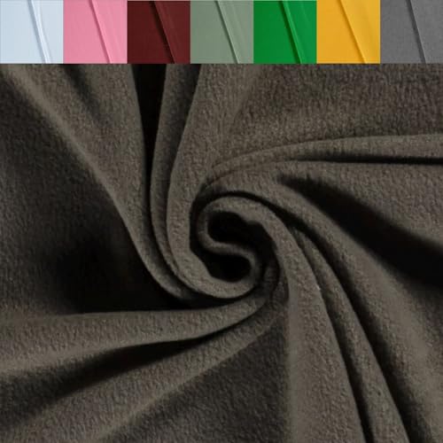 Polarfleece Meterware antipilling - Fleecestoff weich/kuschelig - Kuschelfleece Uni - Polyesterfleece - Winterstoff - 50 x 150 cm, Farbe: 054 taupe Polarfleece Meterware antipilling - Fleecestoff weich/kuschelig - Kuschelfleece Uni - Polyesterfleece - Winterstoff - 50 x 150 cm, Farbe: 054 taupe von Generisch