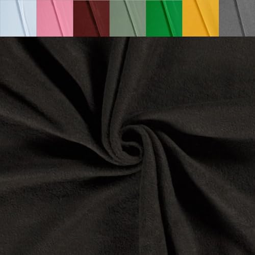Polarfleece Meterware antipilling - Fleecestoff weich/kuschelig - Kuschelfleece Uni - Polyesterfleece - Winterstoff - 50 x 150 cm, Farbe: 168 anthrazit Polarfleece Meterware antipilling - Fleecestoff weich/kuschelig - Kuschelfleece Uni - Polyesterfleece - Winterstoff - 50 x 150 cm, Farbe: 168 anthrazit von Generisch