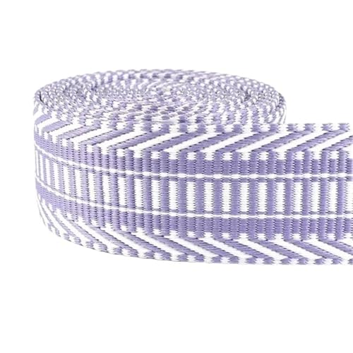 Polyester-Jacquard-Gurtband, 38 mm Breite, dekoratives Band, DIY-Taschengurt, Gepäckbesatz, Nähen, Schrägband(Style16,2Meters) von Generisch