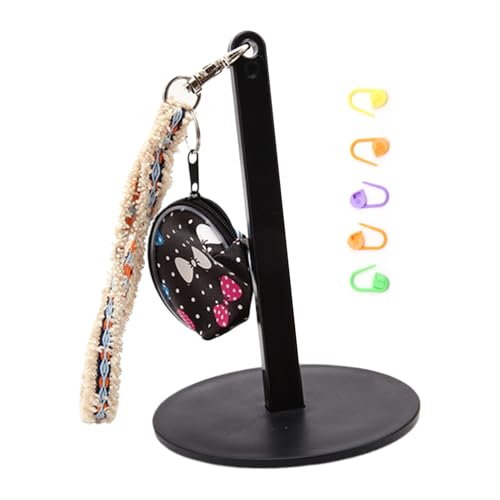 Portable Yarn Holder, Crochet Knitting Organizer, 16cm, Wrist Ball Dispenser with Strap, Lightweight Yarn Spinner for Craft Storage, Travel Accessories Yarn Portable Yarn Holder, Crochet Knitting Organizer, 16cm, Wrist Ball Dispenser with Strap, Lightweight Yarn Spinner for Craft Storage, Travel Accessories Yarn von Generisch