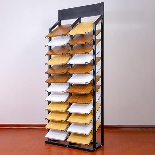 Porzellan-Ausstellungsständer für Keramikproben – langlebige Metallkonstruktion für Showroom-Boden Porzellan-Ausstellungsständer für Keramikproben – langlebige Metallkonstruktion für Showroom-Boden von Generisch