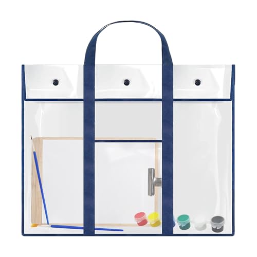 Postertaschentasche, Kunst-Organizer, Postertasche, groß, für Kunstwerke, Pinnwandhalter mit Griff und Tasche für Lehrer, Klassenzimmer Postertaschentasche, Kunst-Organizer, Postertasche, groß, für Kunstwerke, Pinnwandhalter mit Griff und Tasche für Lehrer, Klassenzimmer von Generisch