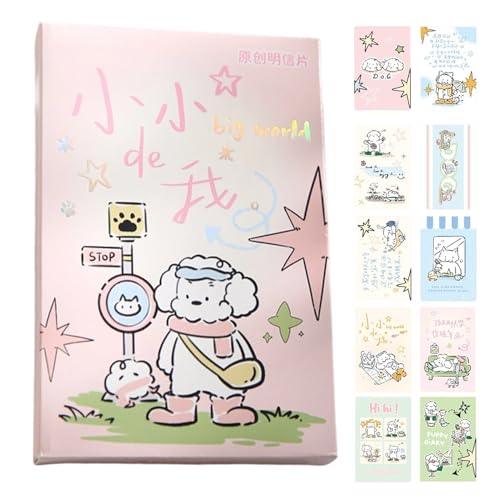 Postkartenset - Kunstpapier Postkarten Zum Basteln | Scrapbooking Karten Set Für Festtage Grußkarten Geburtstag Abschluss von Generisch