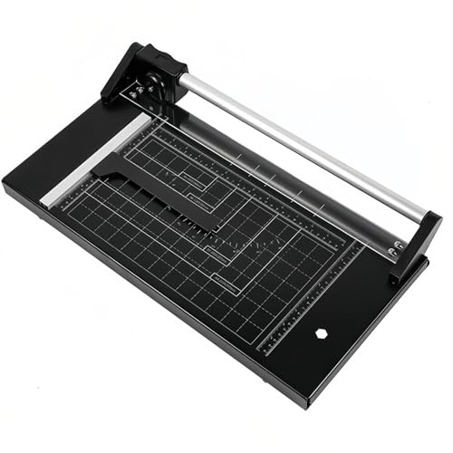 Präzisions-Rotationsschneider, robuster manueller Rollschneider für Büropapier, Fotopapier und dünne Materialien, professionelles Schneidewerkzeug Präzisions-Rotationsschneider, robuster manueller Rollschneider für Büropapier, Fotopapier und dünne Materialien, professionelles Schneidewerkzeug von Generisch
