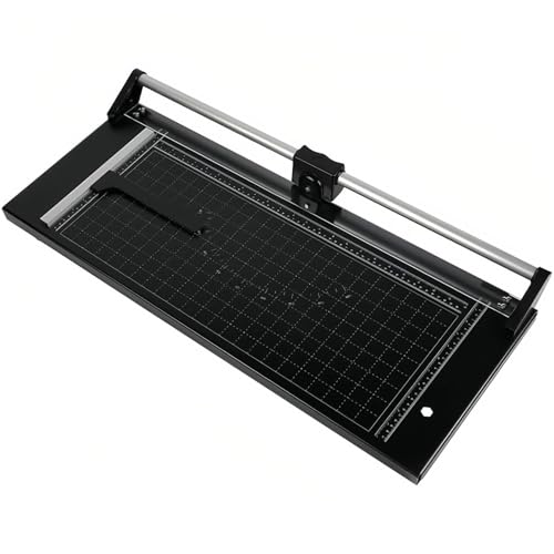 Präzisions-Rotationsschneider, robuster manueller Rollschneider für Büropapier, Fotopapier und dünne Materialien, professionelles Schneidewerkzeug Präzisions-Rotationsschneider, robuster manueller Rollschneider für Büropapier, Fotopapier und dünne Materialien, professionelles Schneidewerkzeug von Generisch