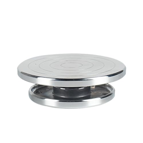Premium-Töpferscheibe – 15 cm drehbarer Drehteller für doppelseitigen Gebrauch, Aluminiumlegierung, Keramik, Ton, Skulpturwerkzeug, ideal für Töpferei und Basteln. Premium-Töpferscheibe – 15 cm drehbarer Drehteller für doppelseitigen Gebrauch, Aluminiumlegierung, Keramik, Ton, Skulpturwerkzeug, ideal für Töpferei und Basteln. von Generisch