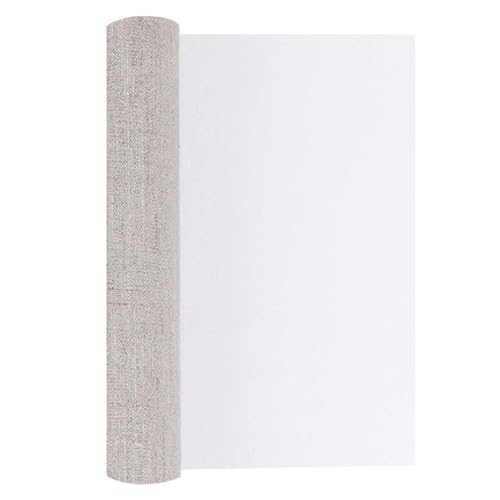 Professionelle, grundierte 3M-Leinwandrolle für Acryl- und Ölmalerei, 58 cm breit, Leinenmischung, Kunstbedarf für Künstler, perfekt für kreative Projekte, hochwertig und vielseitig Professionelle, grundierte 3M-Leinwandrolle für Acryl- und Ölmalerei, 58 cm breit, Leinenmischung, Kunstbedarf für Künstler, perfekt für kreative Projekte, hochwertig und vielseitig von Generisch