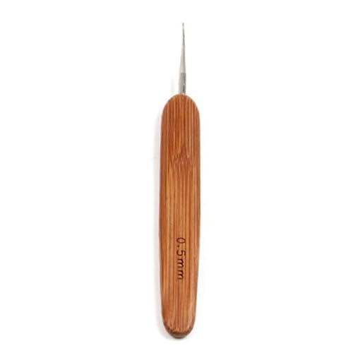 Professionelle Häkelnadeln, Haarwebnadel, Zopfhaar, Dreadlocks, Nadel, Weben, Häkeln, für Zöpfe, Handwerk, Stricknadeln (0,5 mm-1 Haken) von Generisch