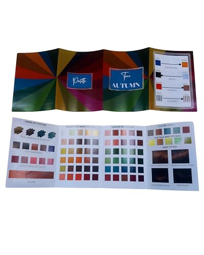 Professionelle Palette Armochromia 12 + 4 – komplette Untergruppen / Einzelpalette – 3er-Set – 16 Stück / Maison Image Academy (True Autumn – 1 Pad) von Generisch
