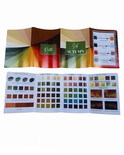 Professionelle Palette Armochromia 12 + 4 – komplette Untergruppen / Einzelpalette – 3er-Set – Set mit 16 Stück / Maison Image Academy (Soft Autumn – 1 Pad) von Generisch