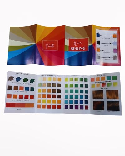 Professionelle Palette Armochromia 12 + 4 – komplette Untergruppen / Einzelpalette – 3er-Set – Set mit 16 Stück / Maison Image Academy (WARM SPRING – 1 Pad) von Generisch