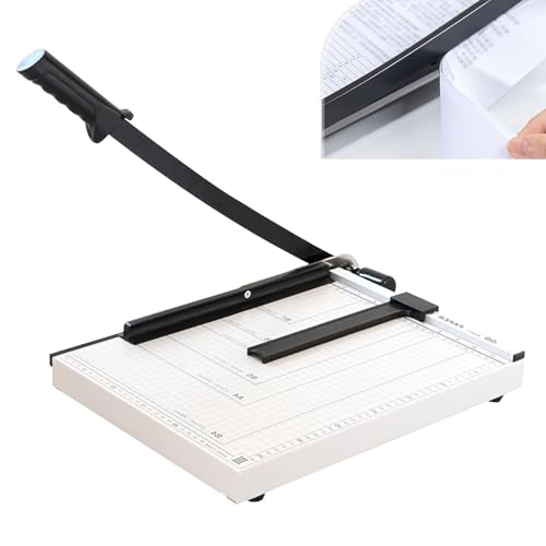 Professioneller, robuster Schneidemaschine mit verstellbarem Lineal, perfekt für Büro und Basteln, Präzisionsschneiden von Generisch