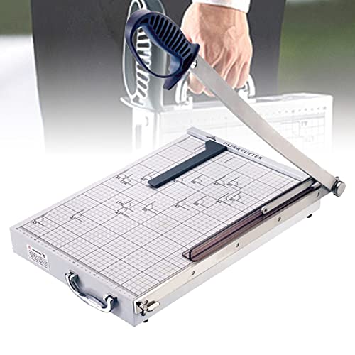 Professioneller Guillotine-Papierschneider, robuster Kartonschneider mit Sicherheitsschutz für Scrapbooking, Fotoetikettenkarten, Gutscheine Professioneller Guillotine-Papierschneider, robuster Kartonschneider mit Sicherheitsschutz für Scrapbooking, Fotoetikettenkarten, Gutscheine von Generisch