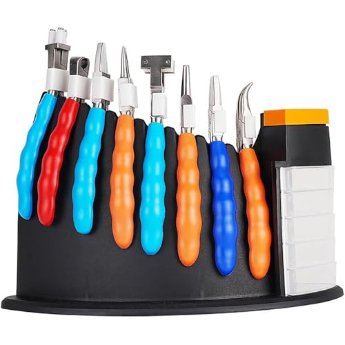 Professionelles Brillenreparatur-Werkzeugset, inklusive 8 Zangen und 6 Schraubendrehern mit Schraubenklassifizierungsbox, ideal für optische Ladenreparaturen & einfache Montage Professionelles Brillenreparatur-Werkzeugset, inklusive 8 Zangen und 6 Schraubendrehern mit Schraubenklassifizierungsbox, ideal für optische Ladenreparaturen & einfache Montage von Generisch