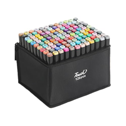Professionelles kreatives Marker-Kit-Doppel-Nib-Stifte, Präzisionsfarbe Filztip | Lebendiger Skizzier- und Illustrations -Set für Kreativitätszeichnung, pädagogische ische Projekte Praxis, Lay Professionelles kreatives Marker-Kit-Doppel-Nib-Stifte, Präzisionsfarbe Filztip | Lebendiger Skizzier- und Illustrations -Set für Kreativitätszeichnung, pädagogische ische Projekte Praxis, Lay von Generisch