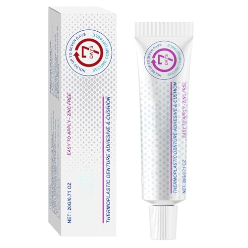 Prothesen-Silikon-Auskleidungsset, Thermoplastischer Kleber Für Zahnprothesen, Fixodent Fixative Creme Original Mega-Pack, Temporäre Zahnfüllungen Und Zahnspangen von Generisch