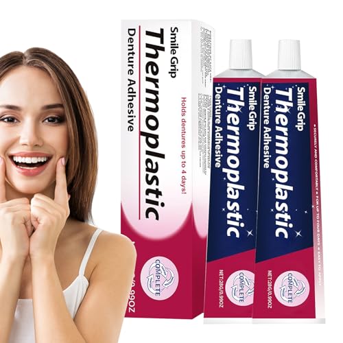 Prothesenkleber, Thermoplastischer Prothesenkleber, Thermoplastischer Zahnprothesenkleber, Zahnprothesen Kleber, Haftcreme Extra-super-stark Für Die Dritten, Lang Haltender, Sicherer von Generisch