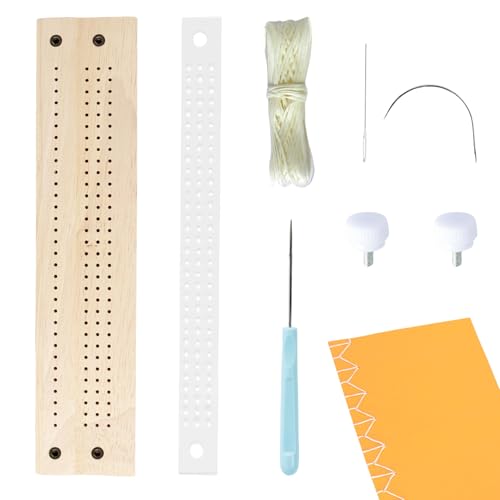 Punch -Werkzeuge für Buchbinding - Easy Book Craft Kit, Papierstanzartikel | Tools für Journale, Planer, Sammelalben, Buchreparaturset für -Projekte und handgefertigte Notizbücher wiederherstellen von Generisch