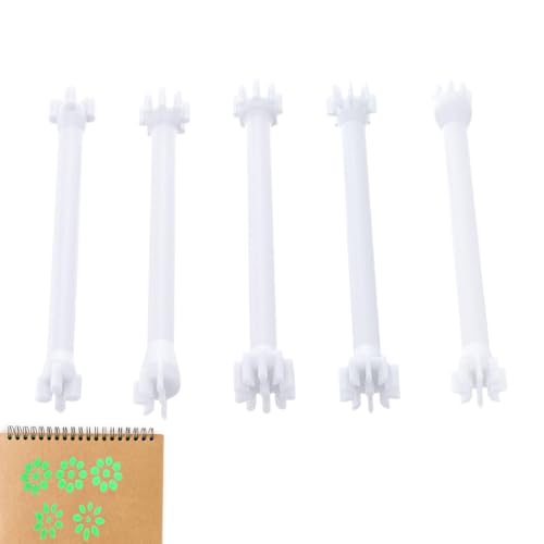 Punktiermalen Werkzeuge, Prägewerkzeuge für das Malen von Punkten, Doppelspitziger Applikator Stift Mit Ergonomischem Griff Und Blumenmuster Für Dekorieren Zeichnen Färben Basteln Punktiermalen Werkzeuge, Prägewerkzeuge für das Malen von Punkten, Doppelspitziger Applikator Stift Mit Ergonomischem Griff Und Blumenmuster Für Dekorieren Zeichnen Färben Basteln von Generisch