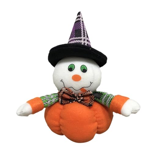 Puppe 43 cm Halloween-Kürbispuppe, Halloween-Zwerge, Dekoration für das Haus, weiße und mit Hexe gefüllte Kürbispuppe für gestufte Tablettparty, Tischdekoration Zuhause Puppe 43 (White, One Size) Puppe 43 cm Halloween-Kürbispuppe, Halloween-Zwerge, Dekoration für das Haus, weiße und mit Hexe gefüllte Kürbispuppe für gestufte Tablettparty, Tischdekoration Zuhause Puppe 43 (White, One Size) von Generisch