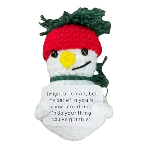 Puppe Kleidung Aktive Häkel-Schneemann-Dekoration Häkeln Sie einen emotionalen Schneemann und eine Unterstützungskarte Süßes Mini-Weihnachtsthema Sie haben dieses Damen-1-Stück erhalten ( White, 11cm) Puppe Kleidung Aktive Häkel-Schneemann-Dekoration Häkeln Sie einen emotionalen Schneemann und eine Unterstützungskarte Süßes Mini-Weihnachtsthema Sie haben dieses Damen-1-Stück erhalten ( White, 11cm) von Generisch