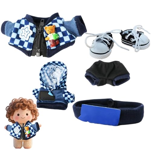 Puppen Accessoires, Kleidungs-Set Für Mädchen, Mode Spielzeug Deko für Sammler Kinder Mädchen Geburtstag Rollenspiel Weihnachten Puppen Accessoires, Kleidungs-Set Für Mädchen, Mode Spielzeug Deko für Sammler Kinder Mädchen Geburtstag Rollenspiel Weihnachten von Generisch