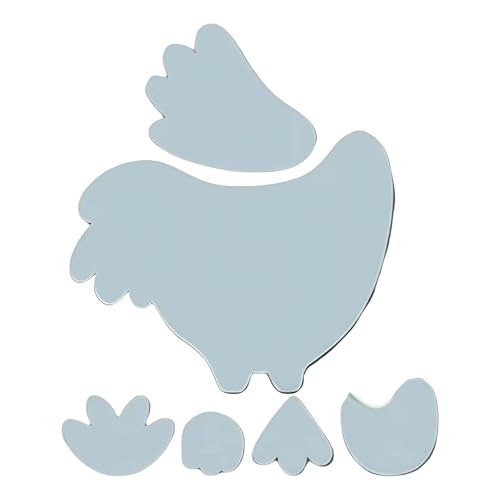 Quilt-Lineal in Huhn-Form, Acryl, wiederverwendbar, Acryl-Schnittmuster-Vorlage – Handnähmuster-Schablone, Bastelzubehör für Anfänger, Frauen, Familienaktivitäten, Partys Quilt-Lineal in Huhn-Form, Acryl, wiederverwendbar, Acryl-Schnittmuster-Vorlage – Handnähmuster-Schablone, Bastelzubehör für Anfänger, Frauen, Familienaktivitäten, Partys von Generisch