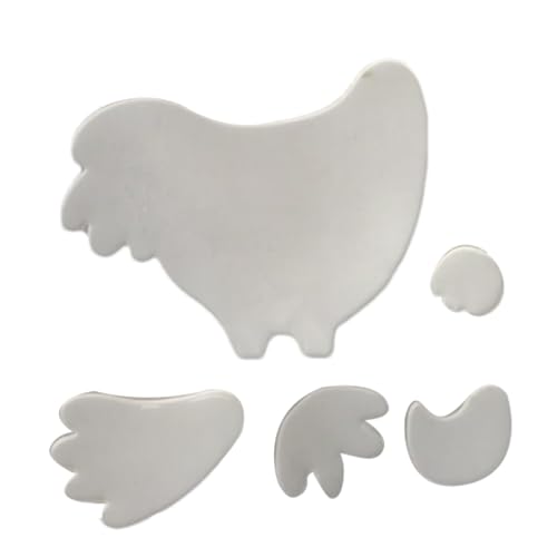 Quilt-Vorlagen – Acryl-Huhn-Form, Quilt-Lineal, Schablonen-Werkzeuge für Projekte, Tischsets, Wanddekoration, Damen, Anfänger, Familienaktivitäten, Partys von Generisch