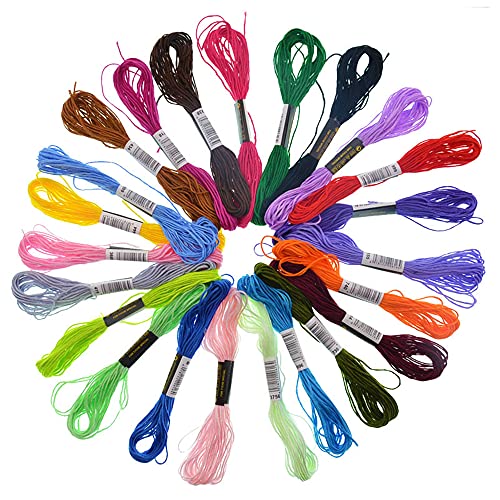 R-ainbow Stickerei-Set, F-Loss, 200 Farben, 8 m, 6 einzelne Stränge, Stich zum Basteln, als Geschenk R-ainbow Stickerei-Set, F-Loss, 200 Farben, 8 m, 6 einzelne Stränge, Stich zum Basteln, als Geschenk von Generisch