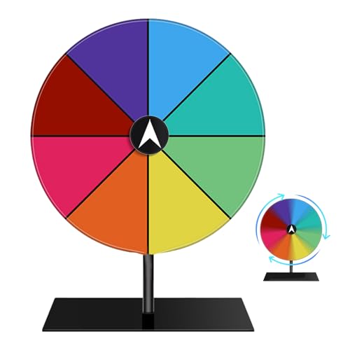 Rad für Preise mit Ständer, 12 Grib Acryl Glücksrad Partyspiel, Wiederverwendbares Glücks-Roulette-Brettspiel für Ausstellungen, Karneval, Klassenzimmer, Jahrestreffen, Partys, Versammlungen Rad für Preise mit Ständer, 12 Grib Acryl Glücksrad Partyspiel, Wiederverwendbares Glücks-Roulette-Brettspiel für Ausstellungen, Karneval, Klassenzimmer, Jahrestreffen, Partys, Versammlungen von Generisch