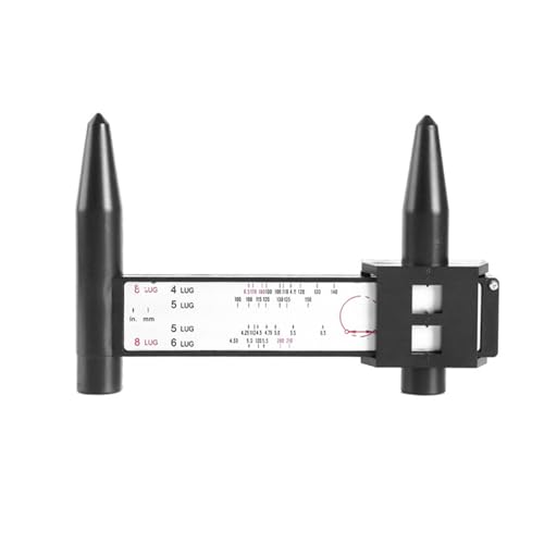 Radrundenschraubenmustermessgeräte, 8 Löcher Lug -Bolzenmustermessgeräte | Werkzeug für Randschraubenmuster, PCDs Lineal, Lug -Bolzen -Muster -Messgerichtsssattel Radrundenschraubenmustermessgeräte, 8 Löcher Lug -Bolzenmustermessgeräte | Werkzeug für Randschraubenmuster, PCDs Lineal, Lug -Bolzen -Muster -Messgerichtsssattel von Generisch