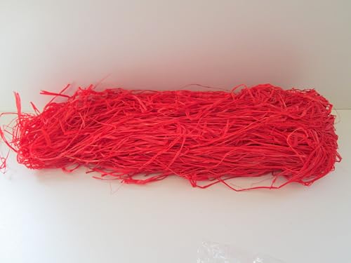 Raffiabast Dekobast, ca.200g, Rot, Bastelmaterial für Geschenkverpackung und Floristik Raffiabast Dekobast, ca.200g, Rot, Bastelmaterial für Geschenkverpackung und Floristik von Generisch