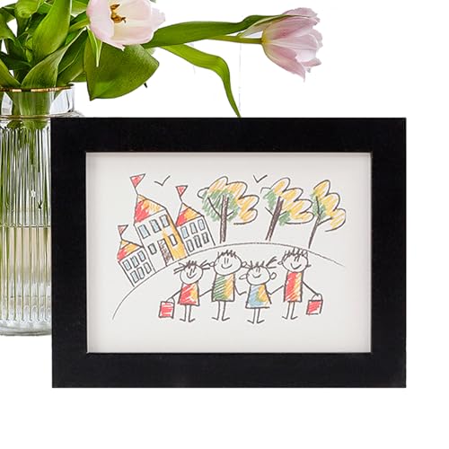 Rahmen für Kunstwerke für Kinder – auswechselbare Staffeleien, Kunstmatte für Kinder | Ausstellungsstücke 8,3 x 11,7, Rahmen für Bastelbilder, der sich für die Verwendung auf dem Tisch oder an der Wan Rahmen für Kunstwerke für Kinder – auswechselbare Staffeleien, Kunstmatte für Kinder | Ausstellungsstücke 8,3 x 11,7, Rahmen für Bastelbilder, der sich für die Verwendung auf dem Tisch oder an der Wan von Generisch