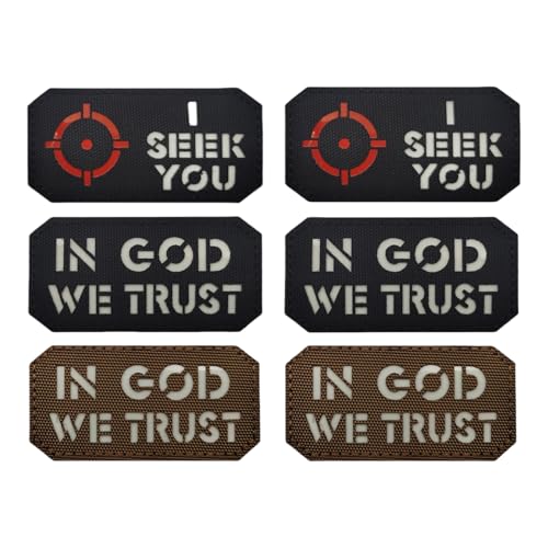 Reflektierende, leuchtende taktische Flicken und Armbänder – Packung mit 3 Nylon-Moral-Patches für verbesserte Sichtbarkeit und persönlichen Stil – ideal für Outdoor-Ausrüstung und Sicherheit Reflektierende, leuchtende taktische Flicken und Armbänder – Packung mit 3 Nylon-Moral-Patches für verbesserte Sichtbarkeit und persönlichen Stil – ideal für Outdoor-Ausrüstung und Sicherheit von Generisch