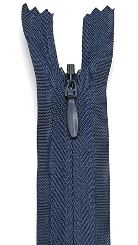 Reißverschluss Nahtverdeckt 22cm / 40 cm / 60 cm (579 Kohlegrau, 40 cm) von Generisch