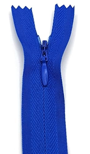 Reißverschluss Nahtverdeckt 22cm / 40 cm / 60 cm (918 Royalblau, 60 cm) von Generisch