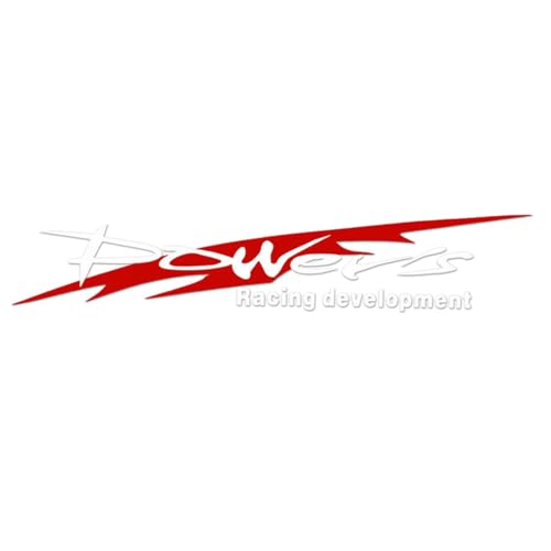 Rennentwicklungsauto -Aufkleber, Persönlichkeitstrend Power's Racing Development Sports Aufkleber, Auto Reflektierender Wasserdichte Aufkleber von Generisch