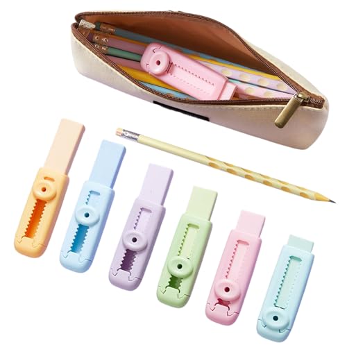 Retractable Radiergummi Für Kinder - 6 Stück Schiebe Radierer | Multifunktionales Schülerbedarf Für Kunstunterricht Zeichnen Skizzieren - Unterrichtsraum Arbeitsplatz Retractable Radiergummi Für Kinder - 6 Stück Schiebe Radierer | Multifunktionales Schülerbedarf Für Kunstunterricht Zeichnen Skizzieren - Unterrichtsraum Arbeitsplatz von Generisch