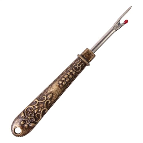 Retro-Nahttrenner, Nahttrenner-Werkzeug - Vintage Thread Ripper Werkzeug,Mehrzweck-Fadennahtschneider, Nahttrenner aus Metall für Nadelarbeitsmuster Retro-Nahttrenner, Nahttrenner-Werkzeug - Vintage Thread Ripper Werkzeug,Mehrzweck-Fadennahtschneider, Nahttrenner aus Metall für Nadelarbeitsmuster von Generisch