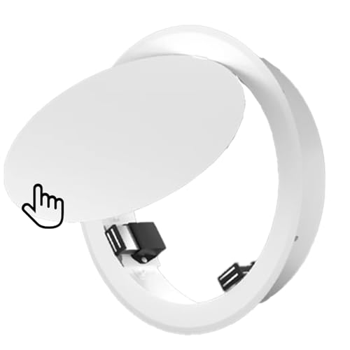 Revisionsklappe Revisionstür Runde Zugangsklappe Mit Magnetverschluss, Inspektionsluke Aus Aluminium Für Sanitär/Kabel/Leitungen, 12 15 20 25 30 35 40 45 Cm Revisionstür, Flächenbündig Montiert(25cm) Revisionsklappe Revisionstür Runde Zugangsklappe Mit Magnetverschluss, Inspektionsluke Aus Aluminium Für Sanitär/Kabel/Leitungen, 12 15 20 25 30 35 40 45 Cm Revisionstür, Flächenbündig Montiert(25cm) von Generisch