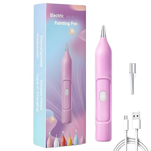 Rhinestone Dot Stift - Wiederaufladbarer Rhinestone Punktierstift Elektrisch - Projektgestaltung Werkzeug Automatische Vakuum Adsorption Für Teamaktivität Klassenzimmer Rhinestone Dot Stift - Wiederaufladbarer Rhinestone Punktierstift Elektrisch - Projektgestaltung Werkzeug Automatische Vakuum Adsorption Für Teamaktivität Klassenzimmer von Generisch
