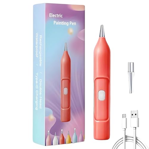 Rhinestone Malstift | Elektrischer Punktierstift Für Strass Kunst | Projektgestaltung Werkzeug Automatische Vakuum Adsorption Für Teamaktivität Klassenzimmer Rhinestone Malstift | Elektrischer Punktierstift Für Strass Kunst | Projektgestaltung Werkzeug Automatische Vakuum Adsorption Für Teamaktivität Klassenzimmer von Generisch