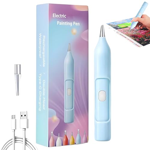 Rhinestone Malstift | Elektrischer Punktierstift Für Strass Kunst - Projektgestaltung Werkzeug Automatische Vakuum Adsorption Für Teamaktivität Klassenzimmer Rhinestone Malstift | Elektrischer Punktierstift Für Strass Kunst - Projektgestaltung Werkzeug Automatische Vakuum Adsorption Für Teamaktivität Klassenzimmer von Generisch