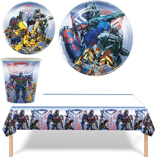 Robot Treasures Themed Partygeschirr Set, Deko Geburtstag Partygeschirr, Kinder Partygeschirr Party Supplies Set, Cartoon Geburtstag Deko Robot Treasures Themed Partygeschirr Set, Deko Geburtstag Partygeschirr, Kinder Partygeschirr Party Supplies Set, Cartoon Geburtstag Deko von Generisch