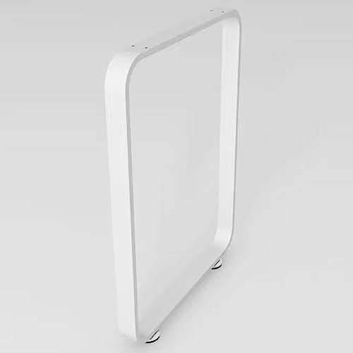 Robuste, rustikale Eisen-Tischbeine, 72,5 cm, quadratisches Rohr, Metall-Möbelbeine für Esstische, Heimwerker-Schreibtische und Frühstücksbars, 150 kg Tragkraft, 45 x 72,5 cm, Weiß Robuste, rustikale Eisen-Tischbeine, 72,5 cm, quadratisches Rohr, Metall-Möbelbeine für Esstische, Heimwerker-Schreibtische und Frühstücksbars, 150 kg Tragkraft, 45 x 72,5 cm, Weiß von Generisch