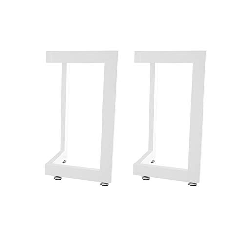 Robuste, verstellbare Eisen-Schreibtischbeine für DIY-Möbel, 2 Stück, Beistelltisch, Nachttisch, Stuhlstützen, stabile und vielseitige Möbelbeine für Zuhause / Büro von Generisch