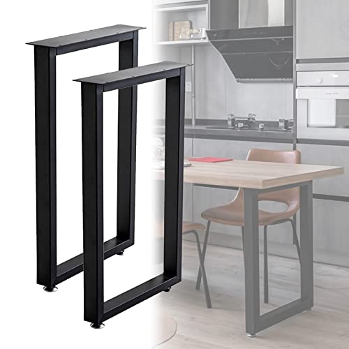 Robuste, verstellbare Metall-Tischbeine – moderne Eisen-quadratische DIY-Möbelbeine für Esszimmer-Computer- und Bürotische – stabiles schwarzes Eisen-Design, perfekt für jedes Zuhause oder jeden Robuste, verstellbare Metall-Tischbeine – moderne Eisen-quadratische DIY-Möbelbeine für Esszimmer-Computer- und Bürotische – stabiles schwarzes Eisen-Design, perfekt für jedes Zuhause oder jeden von Generisch