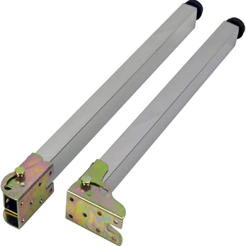 Robuste, verstellbare Tischbeine, 50–80 cm – Metall-Teleskop-Möbelbeine für Wohnmobil, Camping, Ess- und Couchtische (56,9 cm) – stabile Unterstützung für vielseitigen Einsatz von Generisch