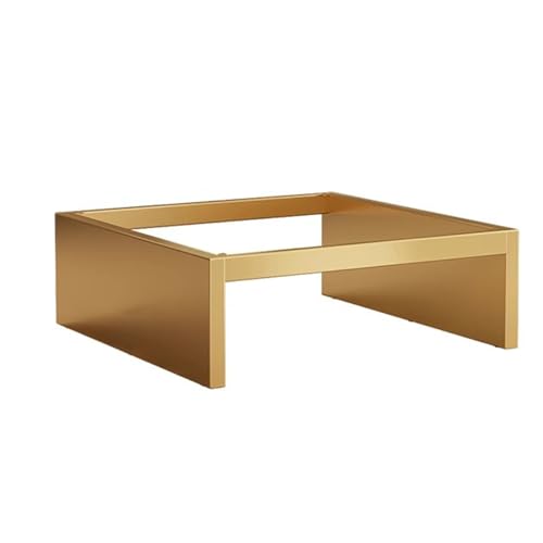 Robuste Metall-Möbelbeine, Ersatz-Tischbasis für Couchtisch und Beistelltisch (Gold, 50 x 50 x 27 cm), langlebige DIY-Möbelbeine von Generisch