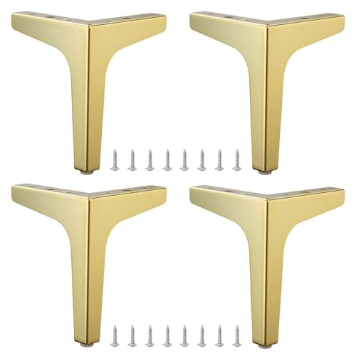 Robuste Metall-Möbelbeine für Sofa, TV-Schrank, Kommode, Nachttisch, Tisch, 15 cm Robuste Metall-Möbelbeine für Sofa, TV-Schrank, Kommode, Nachttisch, Tisch, 15 cm von Generisch